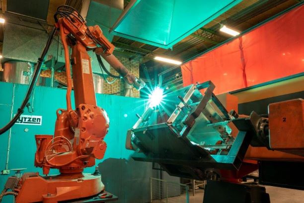 Roboter-geschweißte Aluminiumkonstruktion