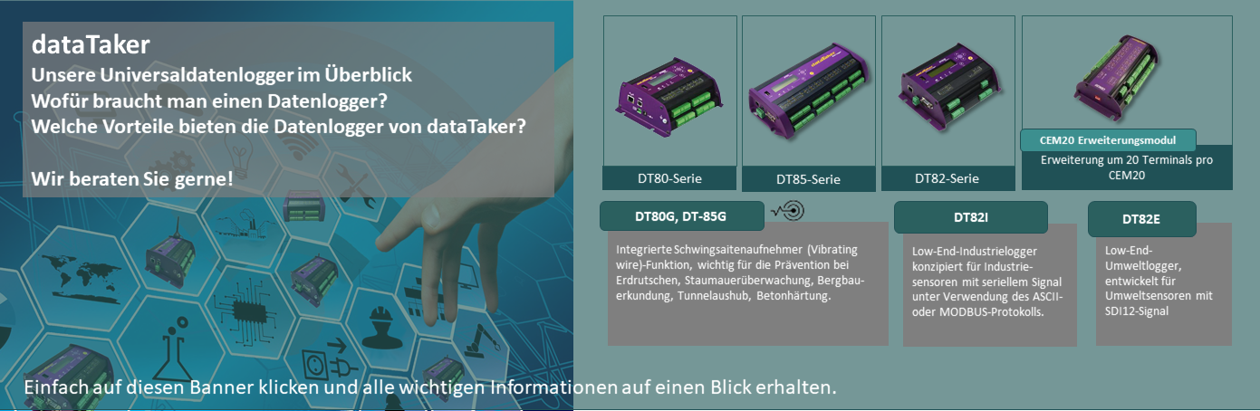 dataTaker Universaldatenlogger