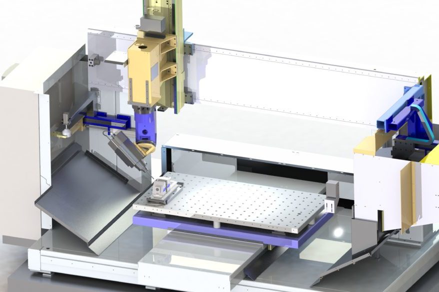 Maka MK 7, 5-achsiges Bearbeitungszentrum