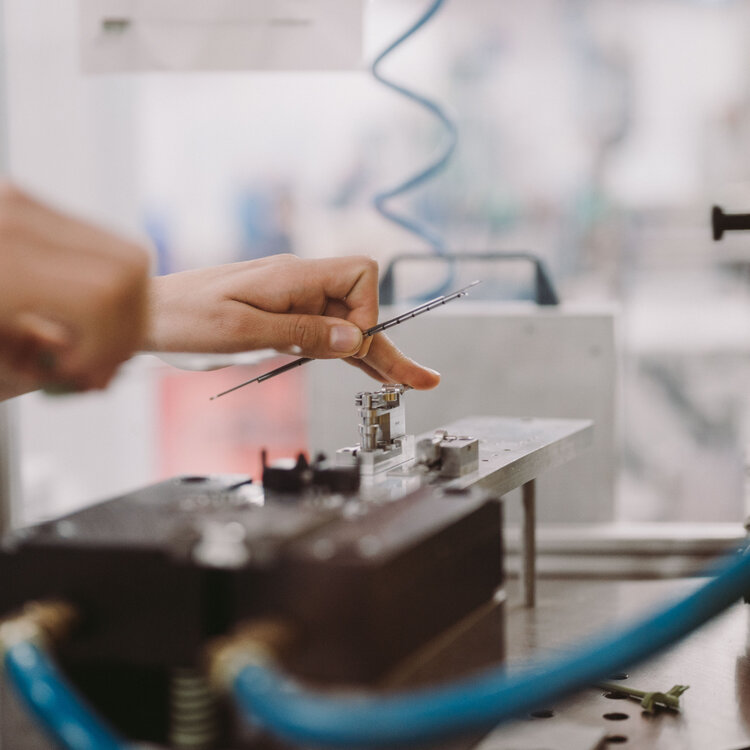 Work on the Laser Welding System