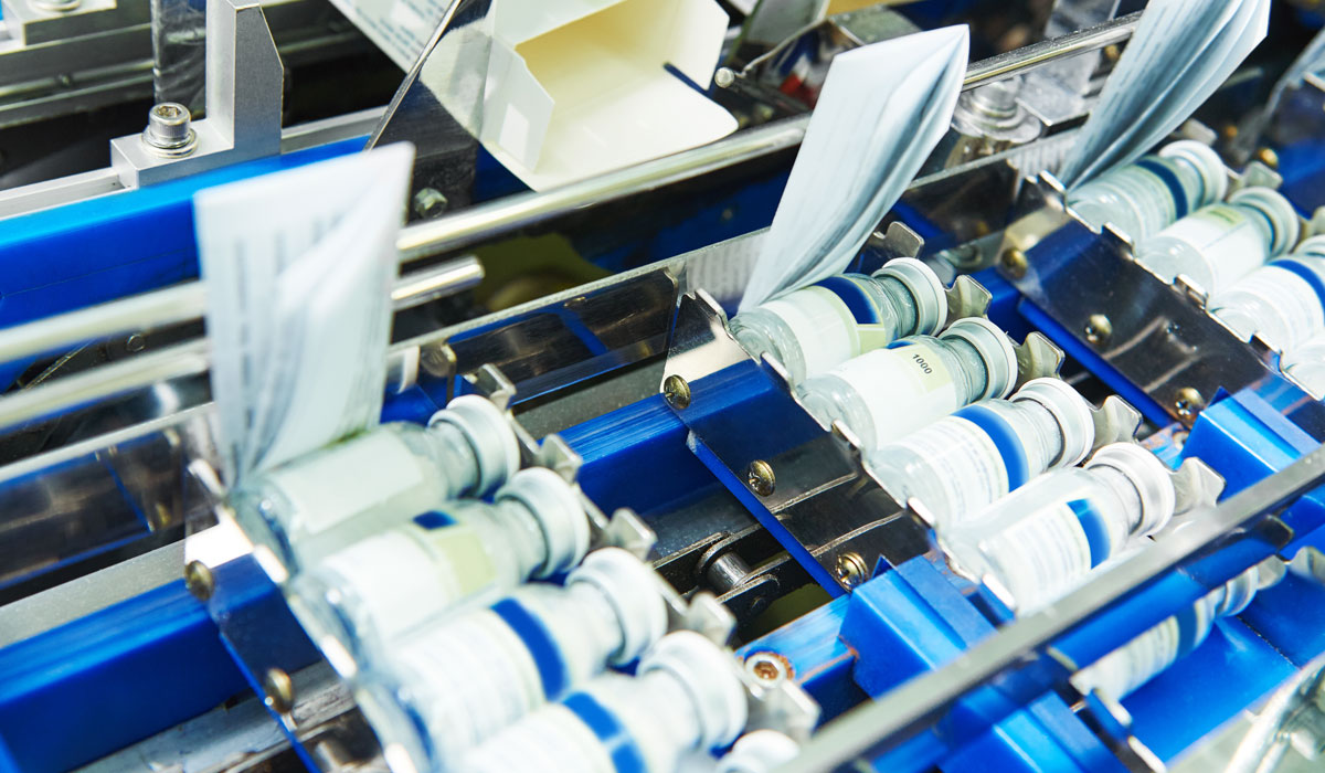 Verpackungsmaschine Pharmaindustrie
