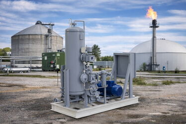 Biogas-Kompressoraggregate
