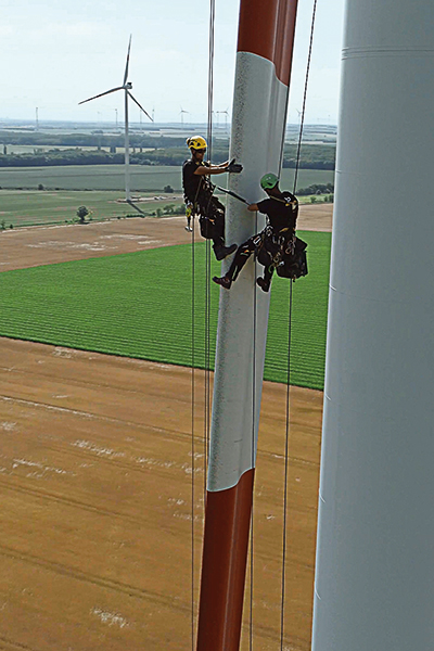 Servicedienstleistungen rund um den Windpark