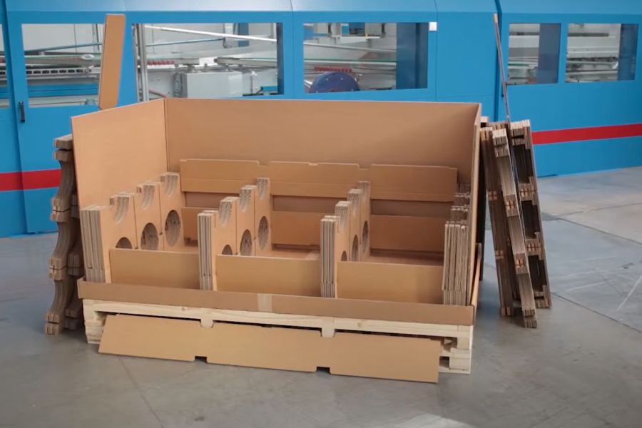 Sonderverpackung für Überseetransporte