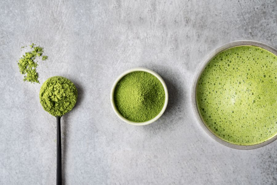 Matcha-Pulver