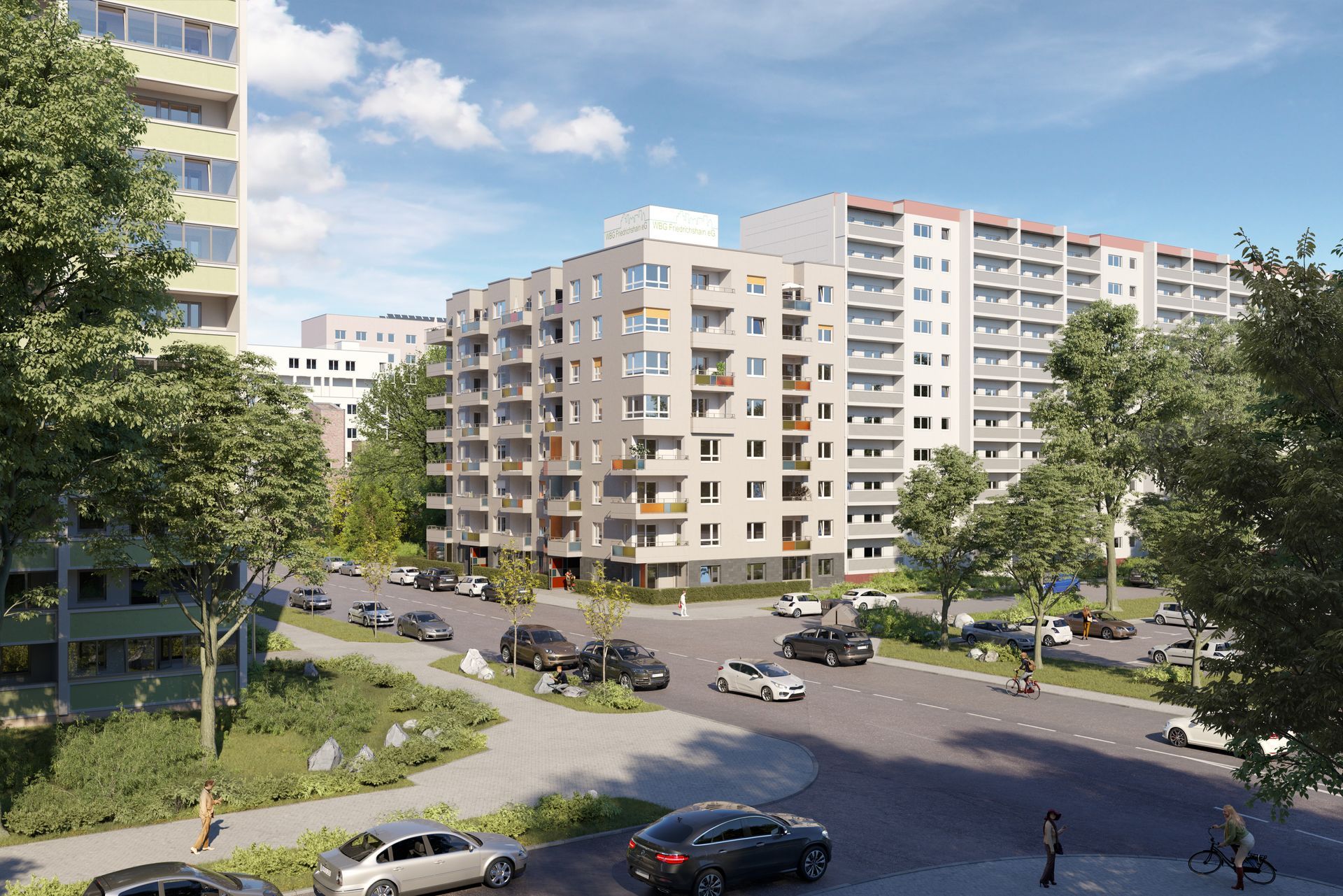 Zechliner Tor, Berlin – 3D-Planungsansicht