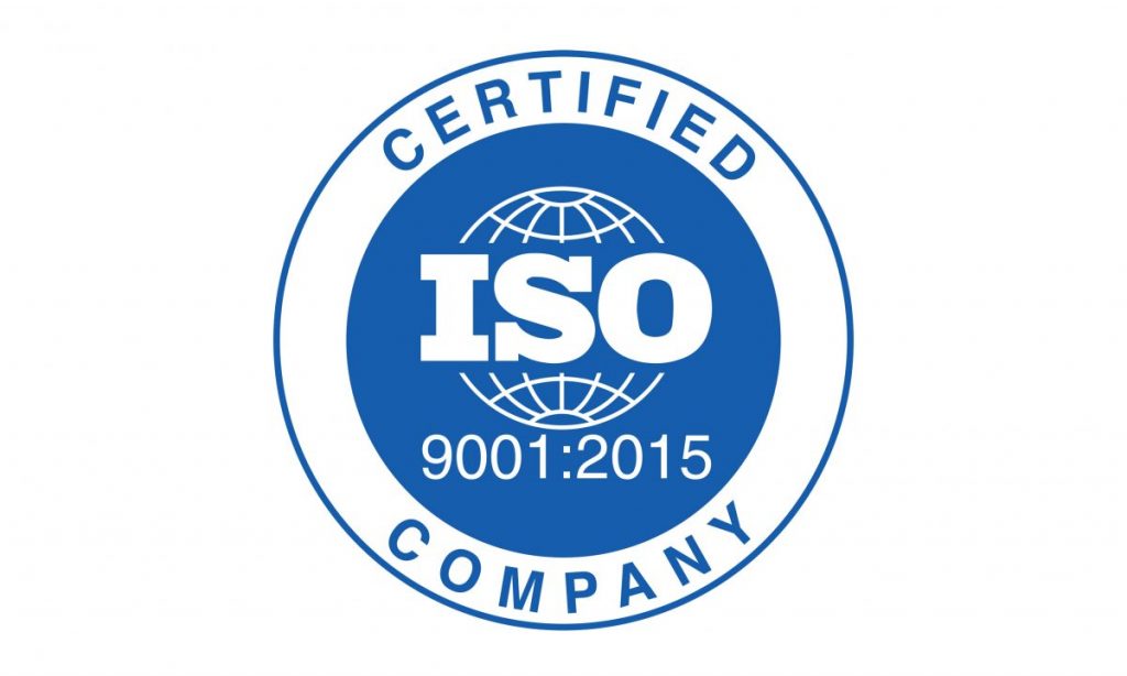 ISO 9001:2015 Certification