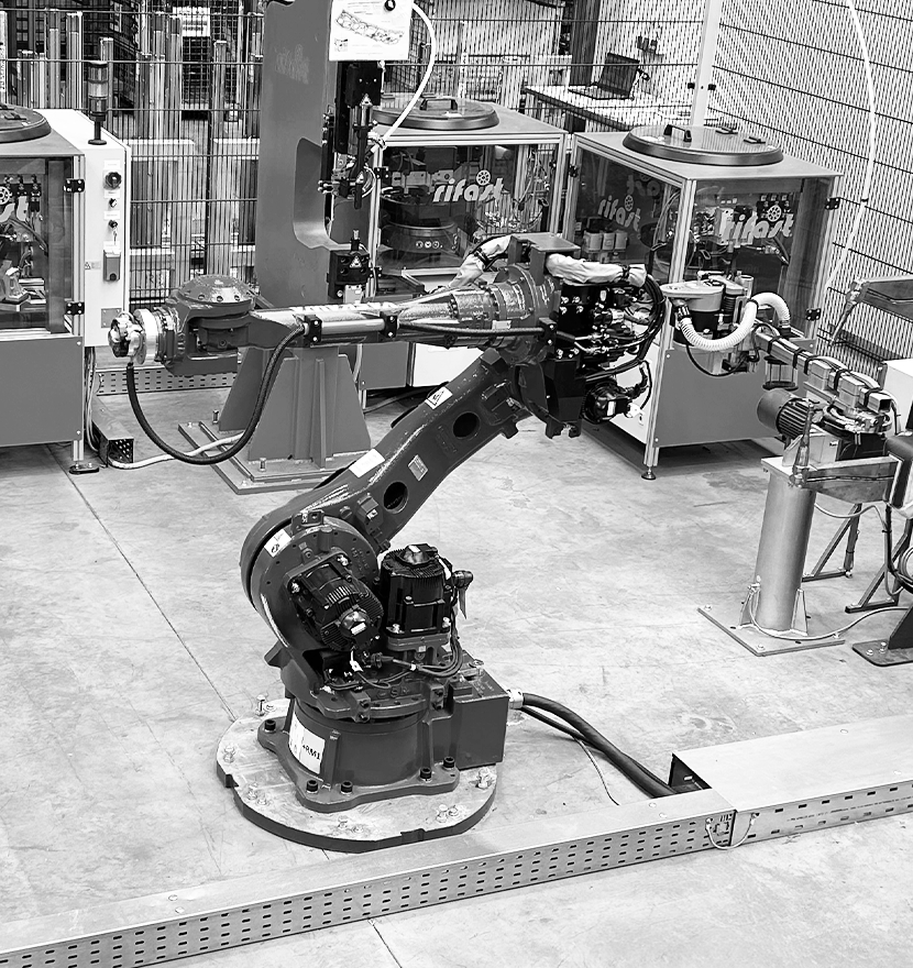 Roboterzelle Robot-Automotive