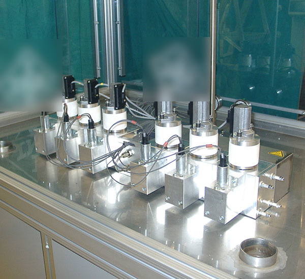 Test rigs for hydraulic components