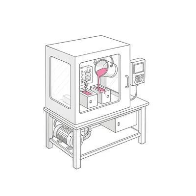 Vacuum-Cast Part