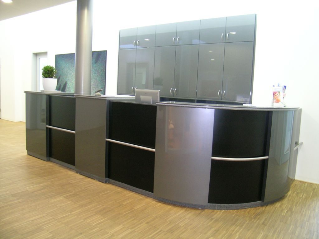 Practice reception desk