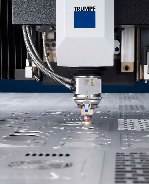 Laserzuschnitt in der Produktion