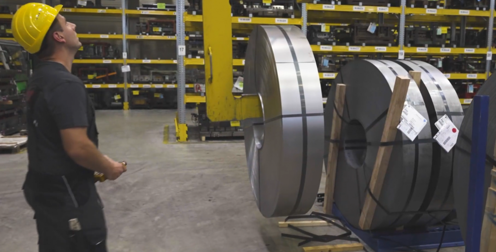 Blechcoil als Ausgangsmaterial