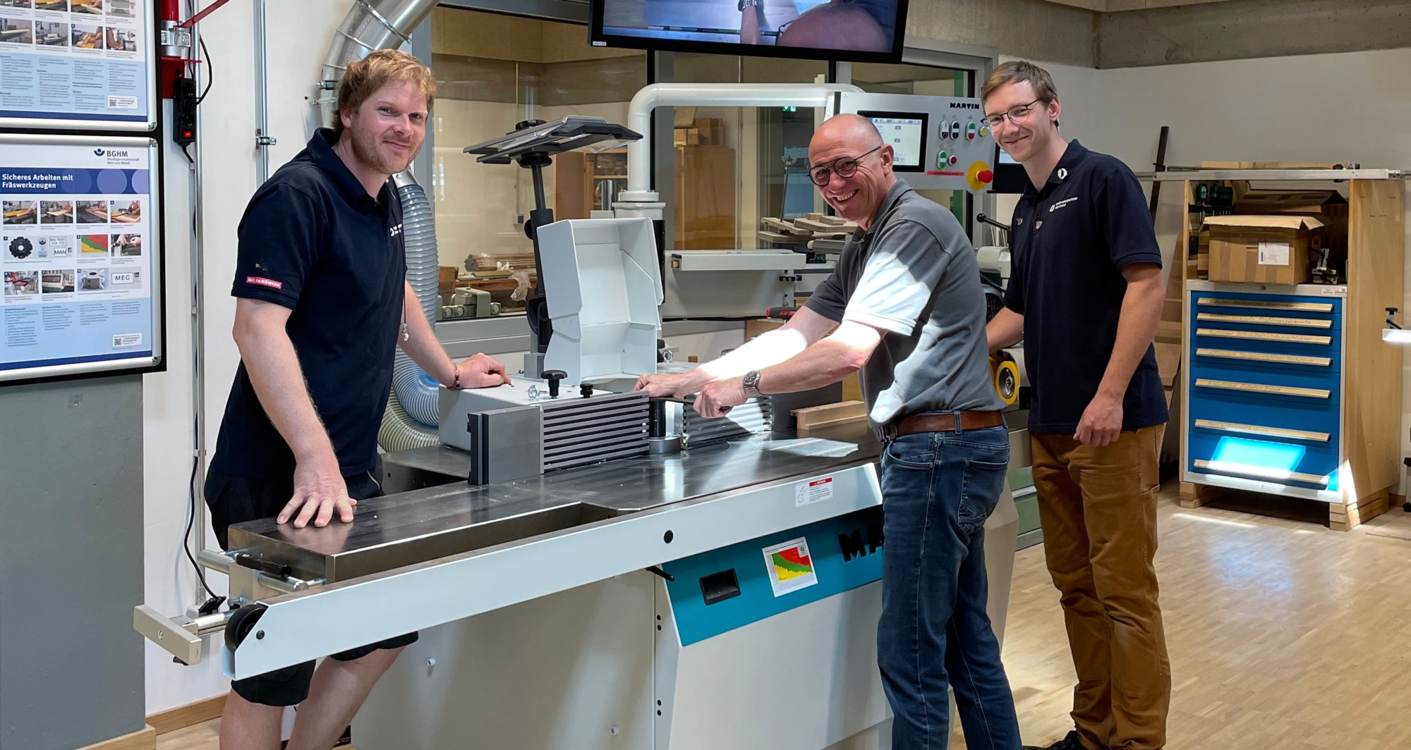 Machines at the Soest training centre