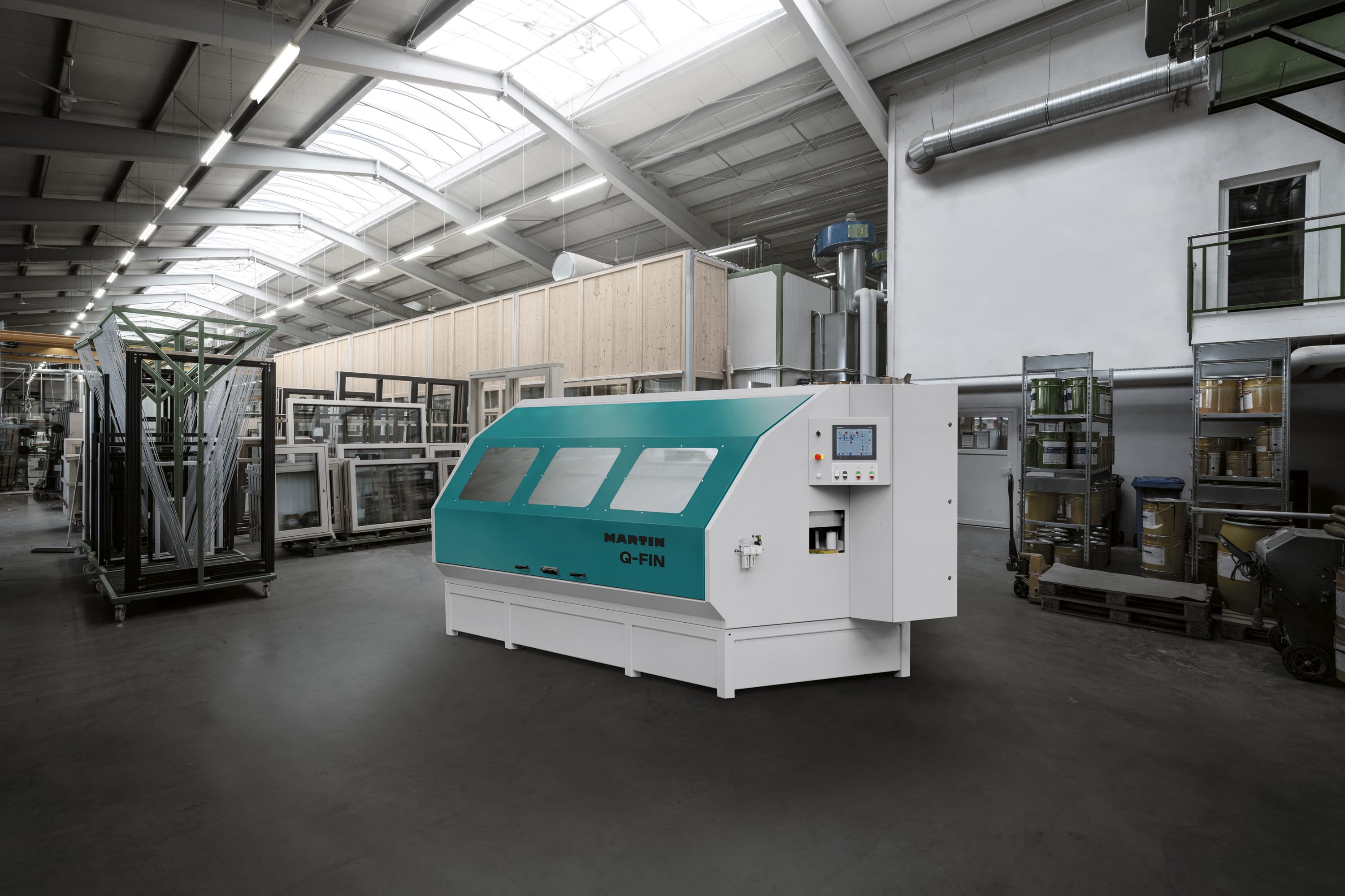 Window sanding machine Q-Fin