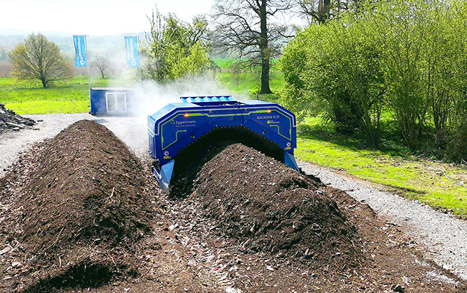 BACKHUS ALPHA 55 windrow turner