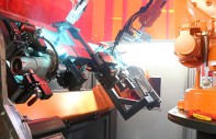 Automatisierte Pressenanlage