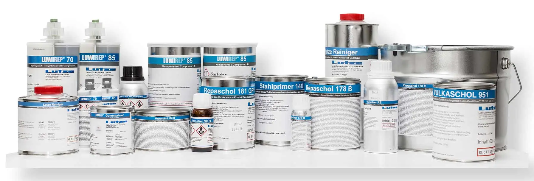 Reparatur- und Gummimaterialien (LUWIREP®)