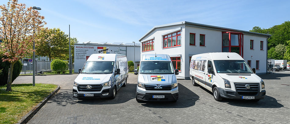 gewe LagerTec vehicle fleet in Breuna