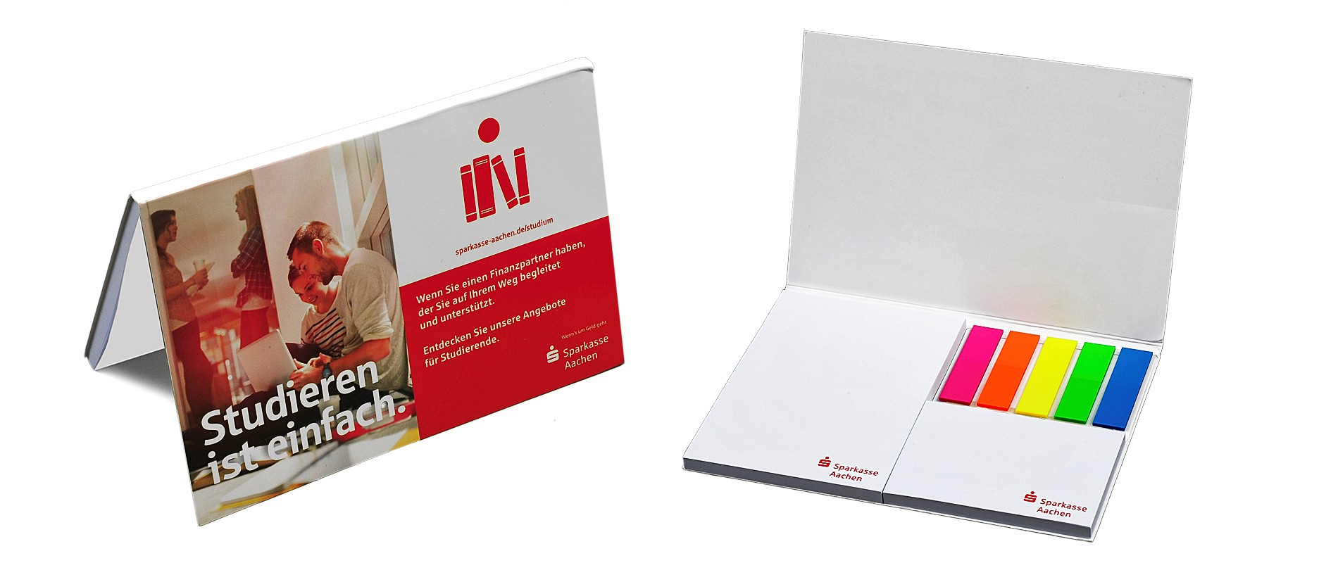 Haftnotizset im Softcover
