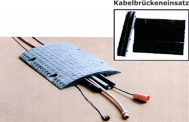 Kabelbrücke aus Recyclingmaterial