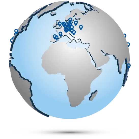 Standorte der Dermapharm AG Unternehmensgruppe