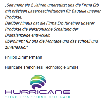 Logo Erb GmbH Messtechnik & Co KG