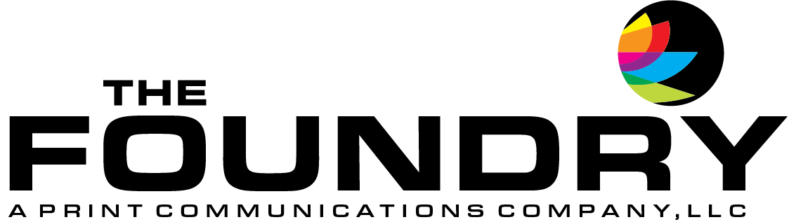 Logo The Foundry, a global printing company