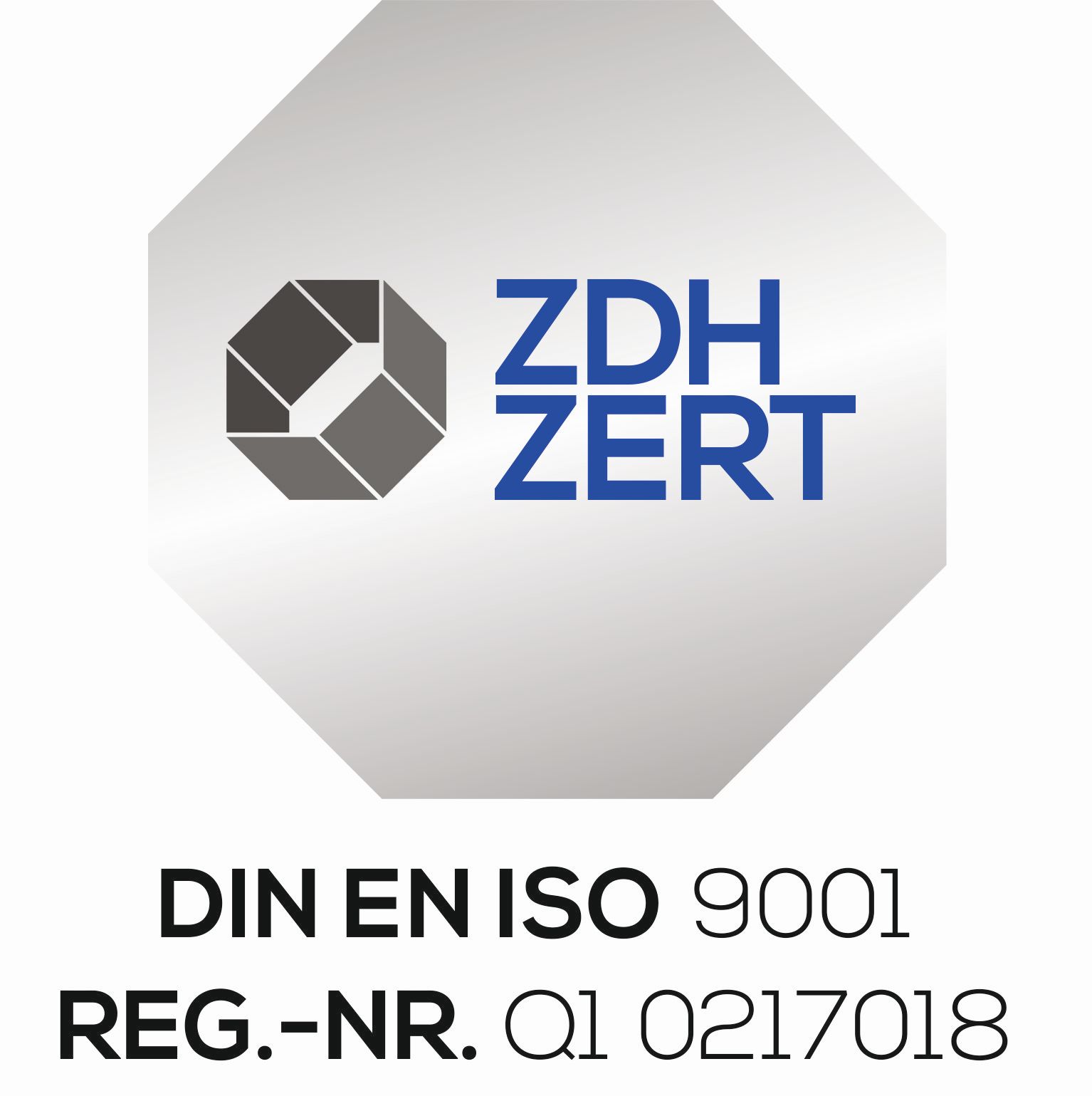 ISO 9001-Zertifizierungssiegel