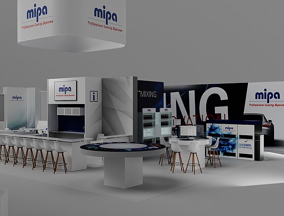 Mipa Stand auf der Automechanika 2026