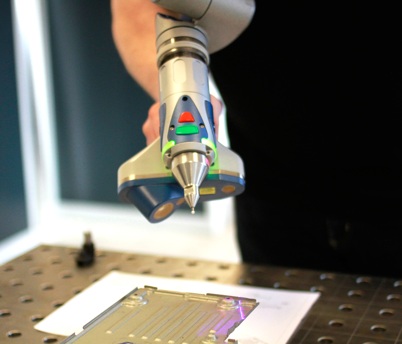 Prototypen-Messung per Laser-Scanning