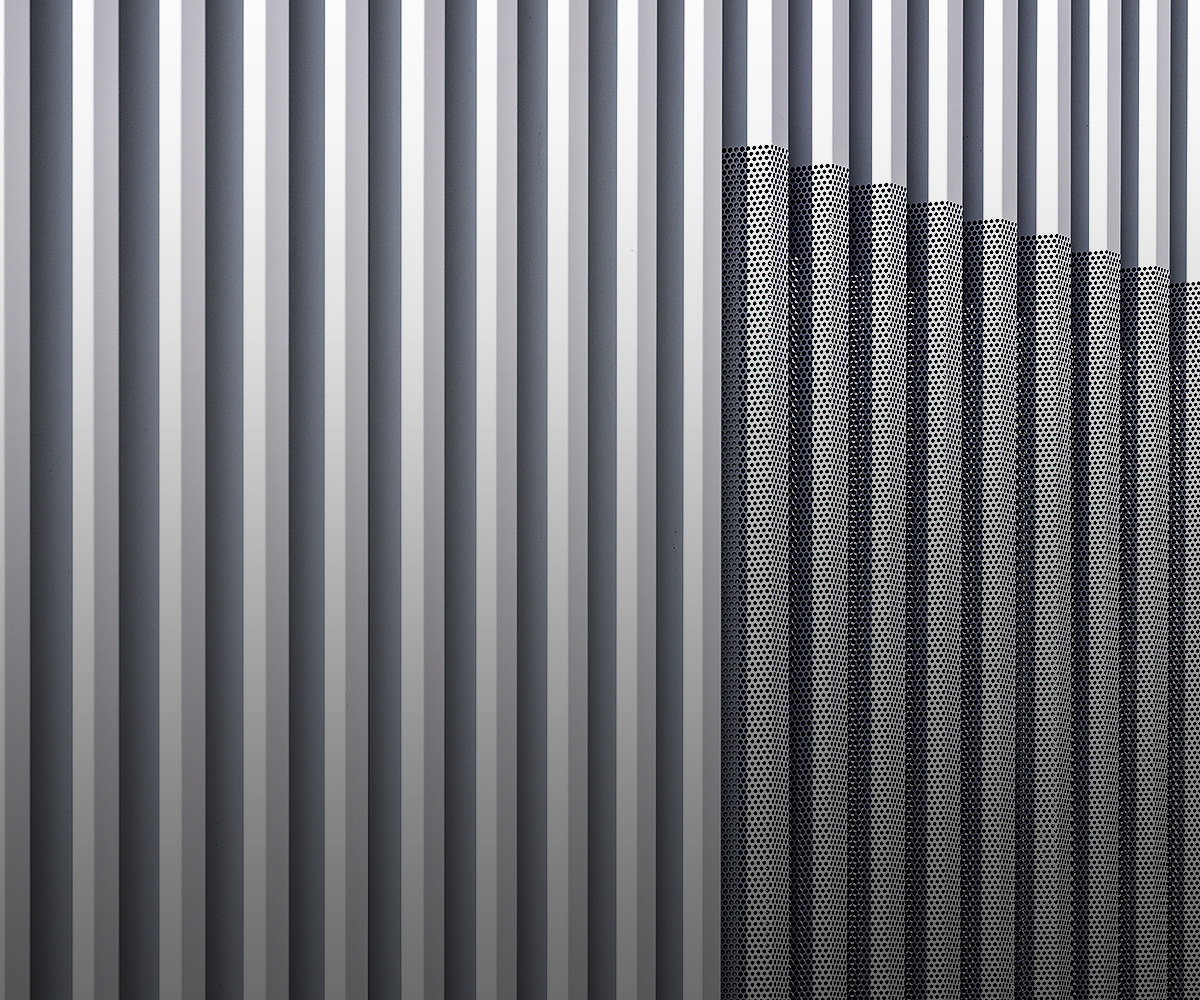 P2 Fassadenprofil mit Teilperforation