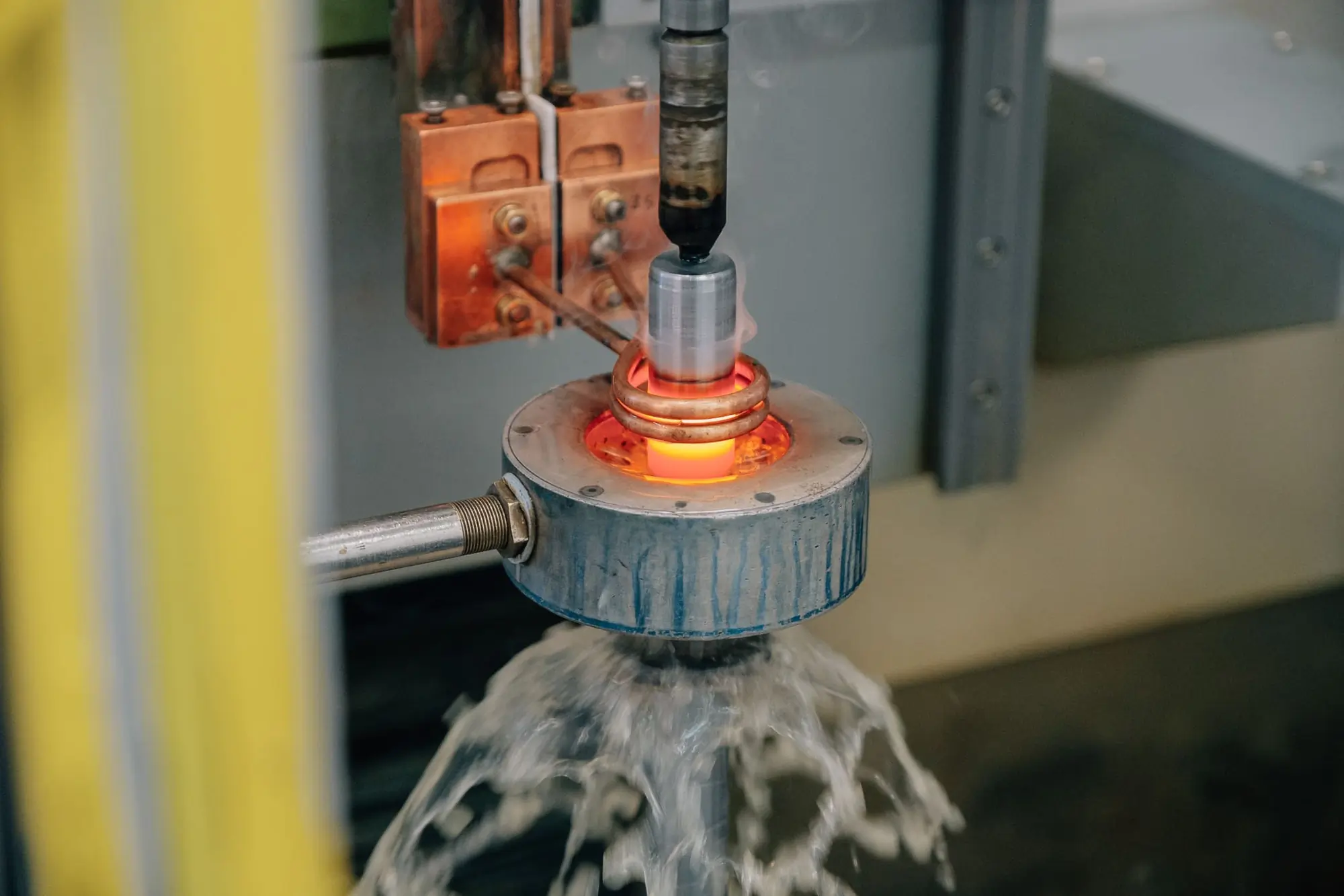 Induktiv gehärtetes Metallteil
